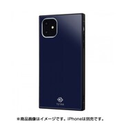 RS-P21T2B/DN [iPhone 11 耐衝撃ガラスケース TETRA/ダークネイビー]