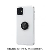IN-P21TC30/BM [iPhone 11 TPUソフトケース リング付/ブラック]