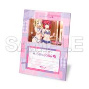 ラブライブ！サンシャイン！！ なかよしフォトスタンド 鞠莉＆ルビィ ブロマイド付き [キャラクターグッズ]