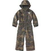 NV WP ONEPIECE NSJ61856 （DF）ダークフェイドウッドランド 120cm [スキーウェアジュニア]