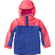 スノートリクライメイトジャケット SNOW TRICLIMATE JACKET NSJ61801 （AS）アトミックピンク×ソーダライトブルー 150cm [スキーウェア ジャケット ジュニア]