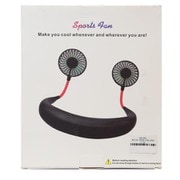 ネックファン キャンプ用品 扇風機 NECK TWIN FAN 2ND SW-MFL ピンク