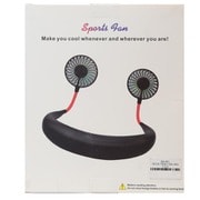 キャンプ用品 扇風機 NECK TWIN FAN 2ND SW-MFL ブラック