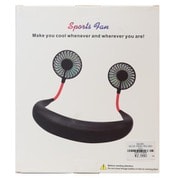 キャンプ用品 扇風機 NECK TWIN FAN 2ND SW-MFL ホワイト