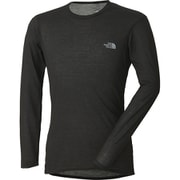 L/S AIR CREW NU65115 （K）ブラック XLサイズ [アウトドア アンダーウェア メンズ]