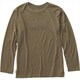 NT61814 L/S FD MERINO CREW XL ビーチG XL BC [アウトドア カットソー]