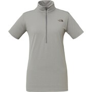 S/S ALPHADRY ZIP UP NTW11517 PY M [アウトドア カットソー]