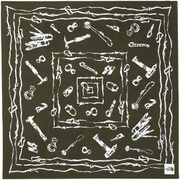 ギアバンダナ GEAR BANDANA NN21531 （FN）フィググリーン [アウトドア バンダナ]