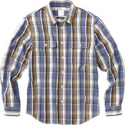 NR61609 L/S PINRACLE SHIRT BR XL XL BR [アウトドア シャツ]