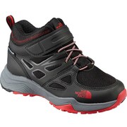 ヘッジホッグファストパックライトミッドWPII K Hedgehog FP Lite Mid WP II NFJ51810 （KR）TNFブラック×ハイリスクレッド 22cm [キッズ用シューズ]