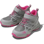 ヘッジホッグファストパックライトミッドWPII K Hedgehog FP Lite Mid WP II NFJ51810 （GR）グリフィングレー×ラズベリレッド 17cm [キッズ用シューズ]