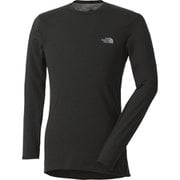ロングスリーブ ウォームクルー L/S WARM Crew NU65135 （K）ブラック Mサイズ [アウトドア アンダーウェア メンズ]