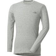 ロングスリーブ ウォーム クルー L/S WARM Crew NU65135 （Z）ミックスグレー Mサイズ [アウトドア アンダーウェア メンズ]