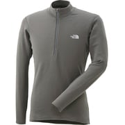 ロングスリーブホットジップアップ L/S HOT ZipUp NU65151 （AG）アスファルトグレー Lサイズ [アウトドア アンダーウェア メンズ]