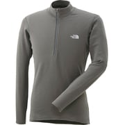 ロングスリーブホットジップアップ L/S HOT ZipUp NU65151 （AG）アスファルトグレー XLサイズ [アウトドア アンダーウェア メンズ]