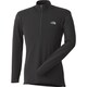 ロングスリーブホットジップアップ L/S HOT ZipUp NU65151 （K）ブラック Lサイズ [アウトドア アンダーウェア メンズ]
