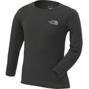 ロングスリーブ ウォーム クルー L/S WARM Crew NUJ68105 （K）ブラック 150cm [アウトドア トップス キッズ]