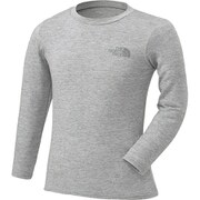ロングスリーブ ウォーム クルー L/S WARM Crew NUJ68105 （Z）ミックスグレー 140cm [アウトドア トップス キッズ]