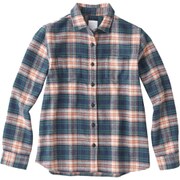 L/S FORESTA SHIRT NRW61708 （B）ブルー Lサイズ [アウトドア シャツ レディース]
