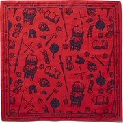 ギアトスバンダナ Gear Toss Bandana NN21802 （SG）スカーレット [アウトドア 小物]