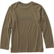NT61814 L/S FD MERINO CREW L ビーチG L BC [アウトドア カットソー]