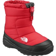 K NSE BOOTIE WP2 NFJ51880 （RK）TNFレッド×ブラック 21cm [シューズ キッズ用]