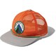 Mountain All Mesh CAP NN01906 （ZZ）ジニアオレンジ×ジンクグレー [アウトドア キャップ]