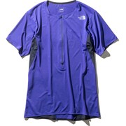 S/S Hayate Racing Crew NT11984 （AB）アズテックブルー Mサイズ [ランニングシャツ メンズ]