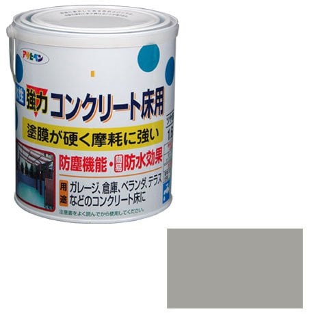 ヨドバシ.com - アサヒペン 水性コンクリート床用 1.6L ライトグレー [塗料] 通販【全品無料配達】