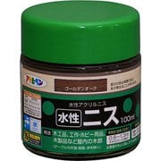 水性ニス 100ml ゴールデンオーク [塗料]