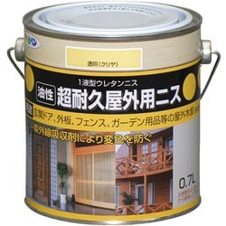 超耐久屋外用ニス 0.7L 透明(クリヤ) [塗料]