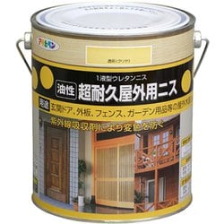 超耐久屋外用ニス 1.8L 透明(クリヤ) [塗料]