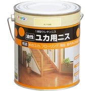 油性ユカ用ニス 1.8L 半ツヤ透明 [塗料]