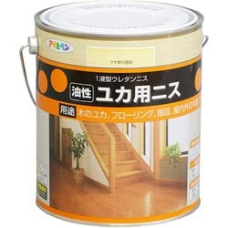 油性ユカ用ニス 1.8L ツヤ有り透明 [塗料]