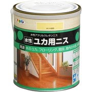 水性ユカ用ニス 1.6L 半ツヤ透明 [塗料]