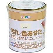 水性ウッドリフォームペイント 1.6L ホワイト [塗料]