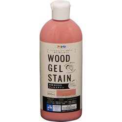 水性WOODジェルステイン 300ml ローズピンク [塗料]