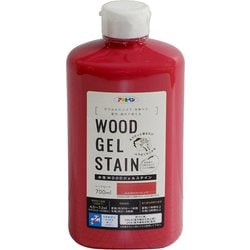 水性WOODジェルステイン 700ml ストロベリーレッド [塗料]