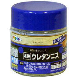 水性ウレタンニス 100ml ツヤ消しクリヤ [塗料]