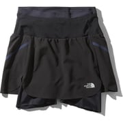 フライウェイトレーシングスカート Flyweight Racing Skirt NBW41978 （K）ブラック XLサイズ [ランニングパンツ]