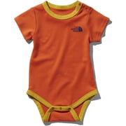 S/S Smooth Cotton Rompers NTB11965 （ZI）ザイオンオレンジ 70cm [ウエア ベビー用]