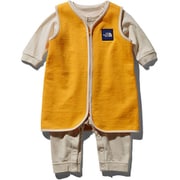Baby Sleeper&Rompers NTB11952 （TY）TNFイエロー 70cm [ウエア ベビー用]