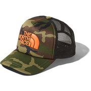 Kids Logo Mesh Cap NNJ01911 （WD）ウッドランド2 KMサイズ [アウトドア 帽子 キッズ]