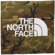 TNFロゴバンダナ TNF Logo Bandana NN21901 （WC）ウッドランドカモ [アウトドア 小物]
