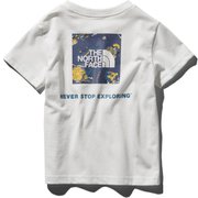 S/S Square Logo Joshua Tee NTJ31928 （MN）モダントワールネイビー 130cm [アウトドア カットソー キッズ]