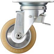 400F0S-URB100-BAR01 [ハンマー 400Sシリーズ方向規制自在ウレタン車100mm]