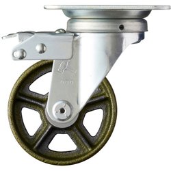 ハンマー 400Sシリーズ方向規制自在イモノ車100mm 400FAS-C100-BAR01