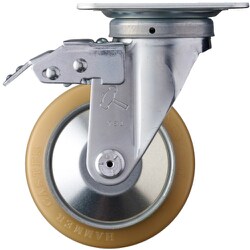 ハンマー 400Sシリーズ方向規制自在ウレタン車125mm 400FAS-URB125-BAR01