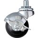 ハンマー 405Aシリーズ自在SP付ゴム車50mm 40515A-10R50-BAR01