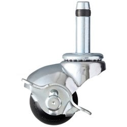 ハンマー 405Kシリーズ自在SP付ゴム車40mm 40515K-R40-BAR01